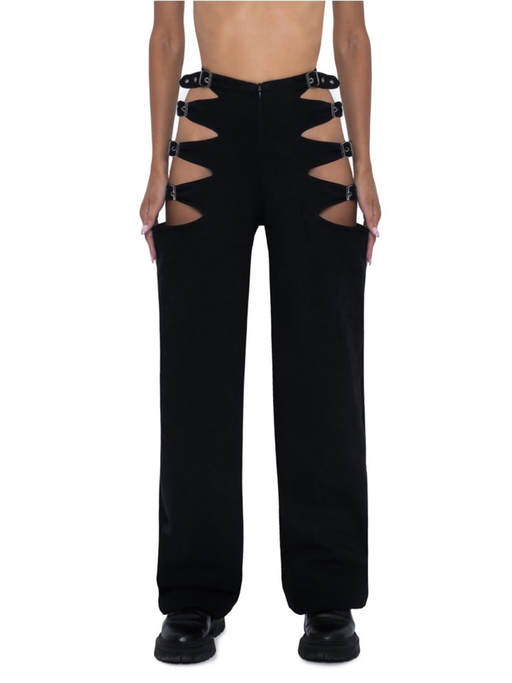 NWT Defi Buckle Pants